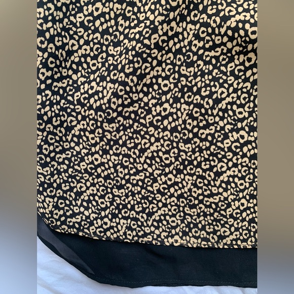 ANA breathable dress in tan & black, large - Picture 3 of 5